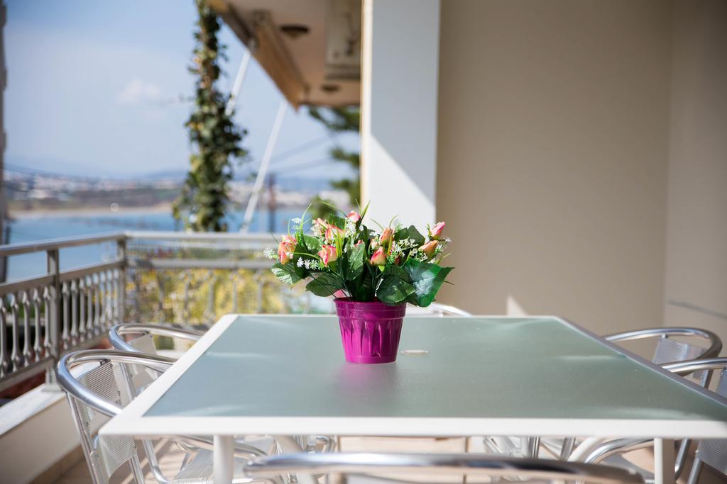 Chania Sea View Apartment With Free Private Parking Buitenkant foto